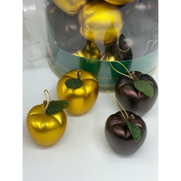 Trim A Home 60-Pc Shatterproof Apple Ornaments Assortment | Holiday Décor K-Mart - Picture 5 of 10